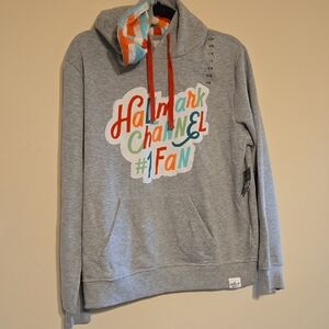 Hallmark Gray Oversized Hoodie Relaxed Fit